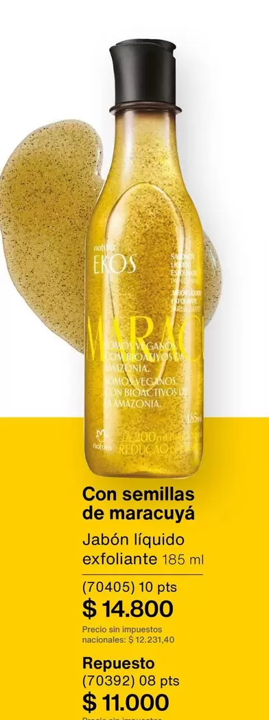 Amazonia - Jabón liquido exfoliante