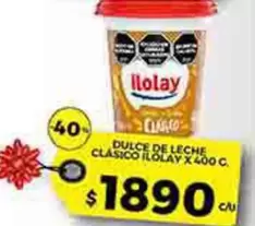 Ilolay - DULCE DE LECHE CLÁSICO
