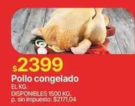 Pollo congelado