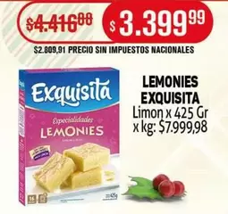 Exquisita - LEMONIES