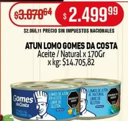 Gomes da Costa - ATUN LOMO GOMES DA COSTA