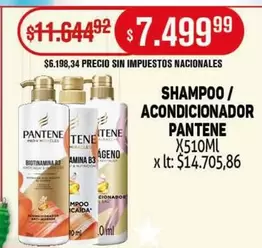 Pantene - SHAMPOO / ACONDICIONADOR