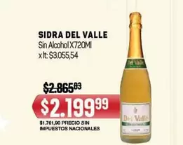 Del Valle - Sin Alcohol X720MI
