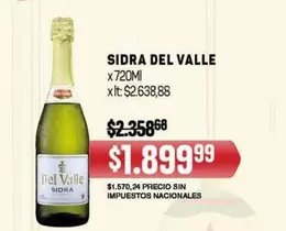 Del Valle - SIDRA DEL VALLE