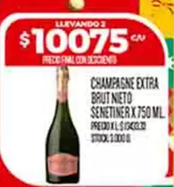 Nieto Senetiner - CHAMPAGNE EXTRA BRUT NIETO SENETINER X 750 ML