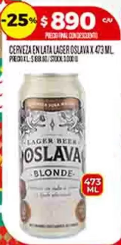 X$ - LAGER OSLAVA X 473 ML