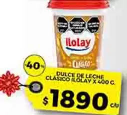 Ilolay - DULCE DE LECHE CLÁSICO