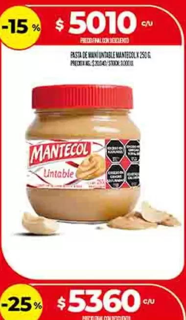 Mantecol - MANUNTABLE WANTECOL
