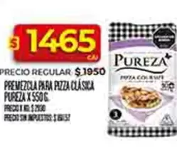 Pureza - PREMEZCLA PARA PIZZA CLÁSICA