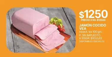 Vea - JAMON COCIDO