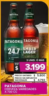 Patagonia - Cerveza