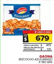 Gaona - Bizcocho Azucarado