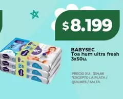 Babysec - Toa hum ultra fresh