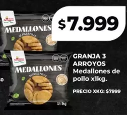 Arroyos - Medallones de pollo