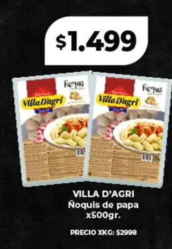 Villa D'agri - Noquis de papa