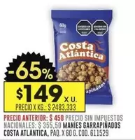 X$ - MANIES GARRAPIÑADOS