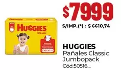 Huggies - Pañales Classic Jumbopack