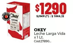 Okey - Leche Larga Vida