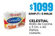 Celestial - Rollo de Cocina