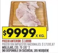 MOLLEJAS, COD. 78-180*2