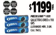 Oreo - GALLETITAS x 118 GRS