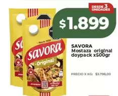 Savora - Mostaza original