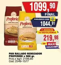 Preferido - PAN RALLADO REBOZADOR