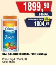 Celusal - SAL SALERO CELUSAL FINO x250 gr