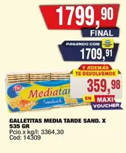 X$ - MEDIA TARDE SAND. X