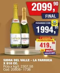 Del Valle - SIDRA DEL VALLE - LA FARRUCA