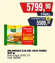 MILANESAS SOJA FAMILI