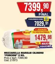 Marolio - MUZZARELLA CILINDRO