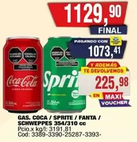 Sprite - COCA / SPRITE/FANTA / SCHWEPPES
