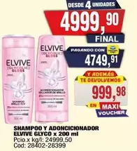 Elvive - SHAMPOO Y ADONCICIONADOR