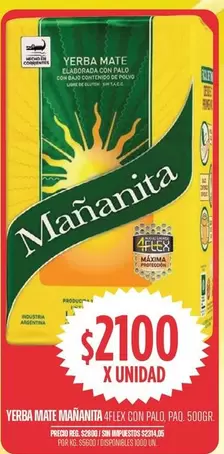 Mañanita - 4FLEX CON PALO