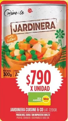 Cuisine - JARDINERA