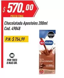 Mas - Chocolatada 200ml Cod. 49848
