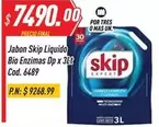 Skip - Jabon Liquido Bio Enzimas Dp x 3lt Cod. 6489