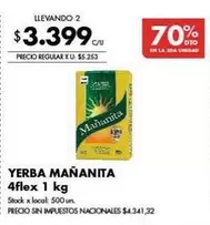 X$ - YERBA MAÑANITA