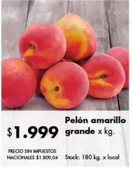 X$ - Pelón amarillo