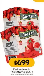 Tarragona - Puré de tomate