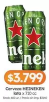 Heineken - lata x 710 cc