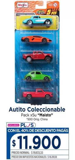 Autito Coleccionable
