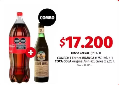 Coca cola - Fernet BRANCA + COCA COLA