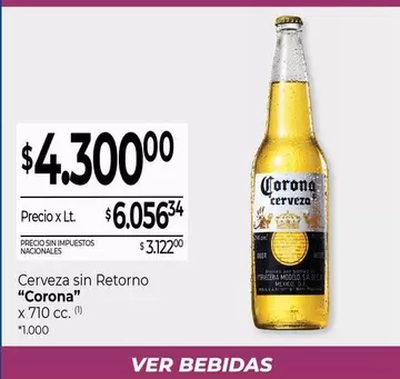Corona - Cerveza sin Retorno
