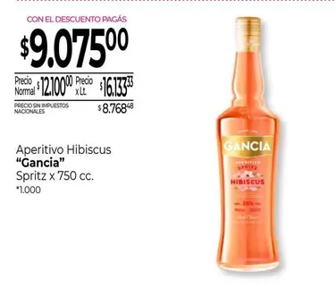 Gancia - Aperitivo Hibiscus