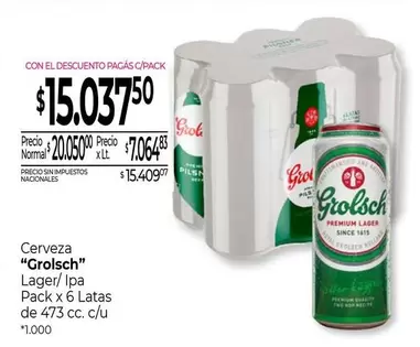Grolsch - Cerveza