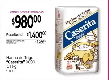 Caserita - Harina de Trigo