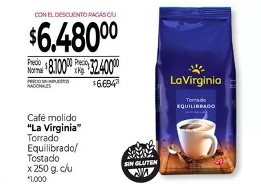 La Virginia - Café molido