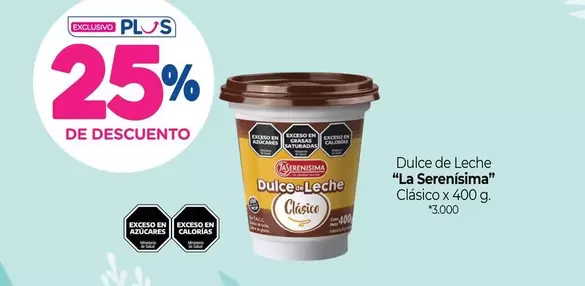 La Serenísima - Dulce de Leche